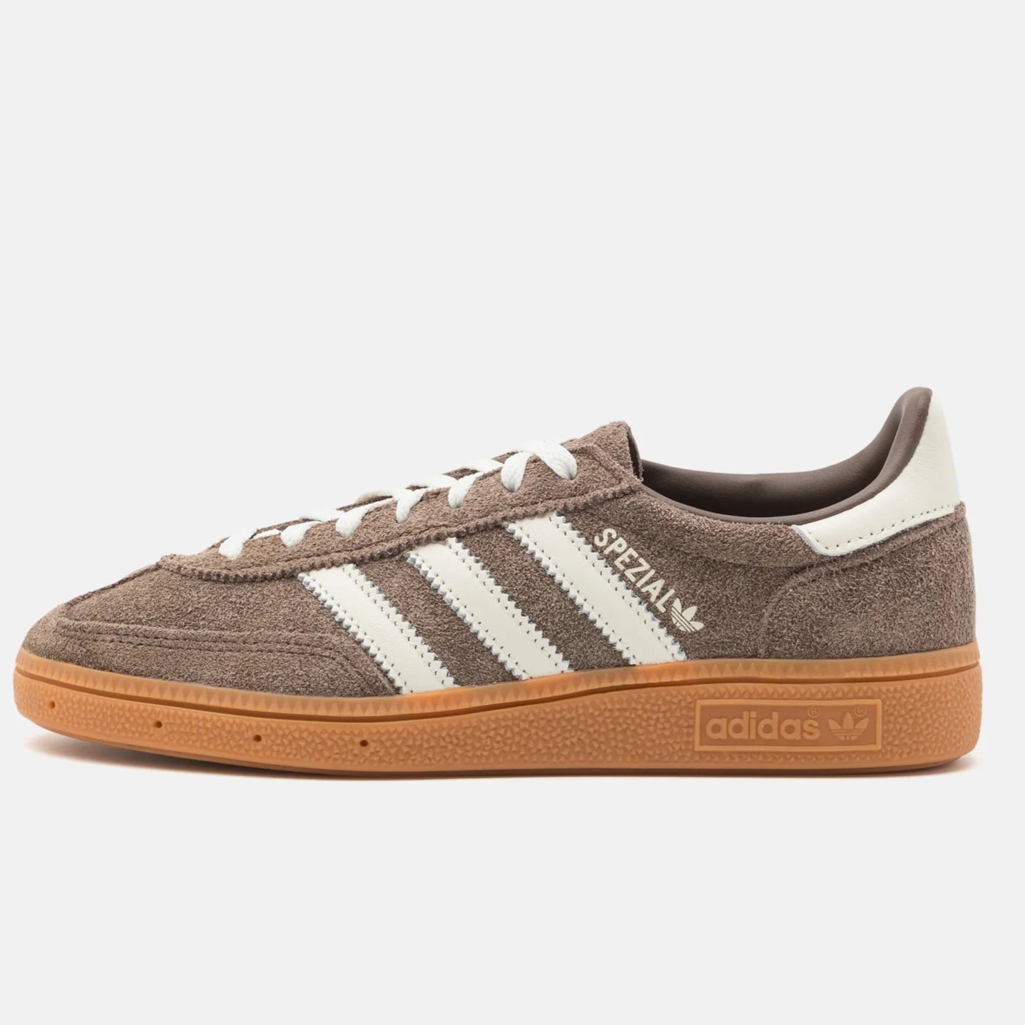 Adidas Handball Spezial Shoes in Brown and Off White light