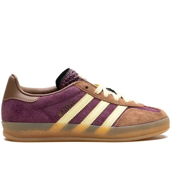 Adidas Gazelle Indoor Burgundy  Gold