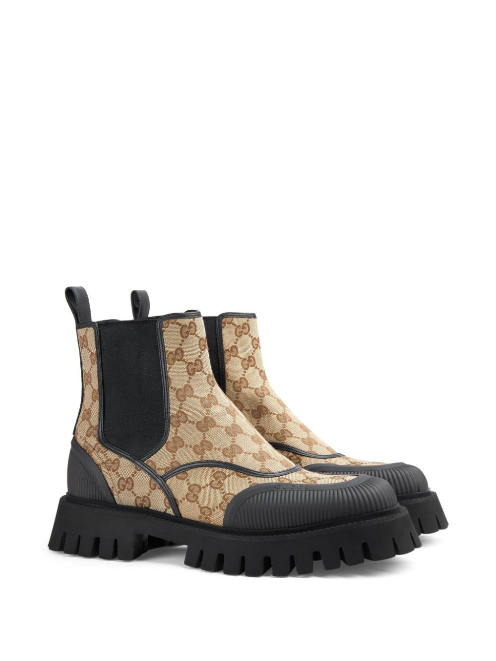 Gucci Maxi GG Canvas Chelsea Boot