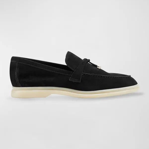 Loro Piana Summer Walk Chamslofer Black