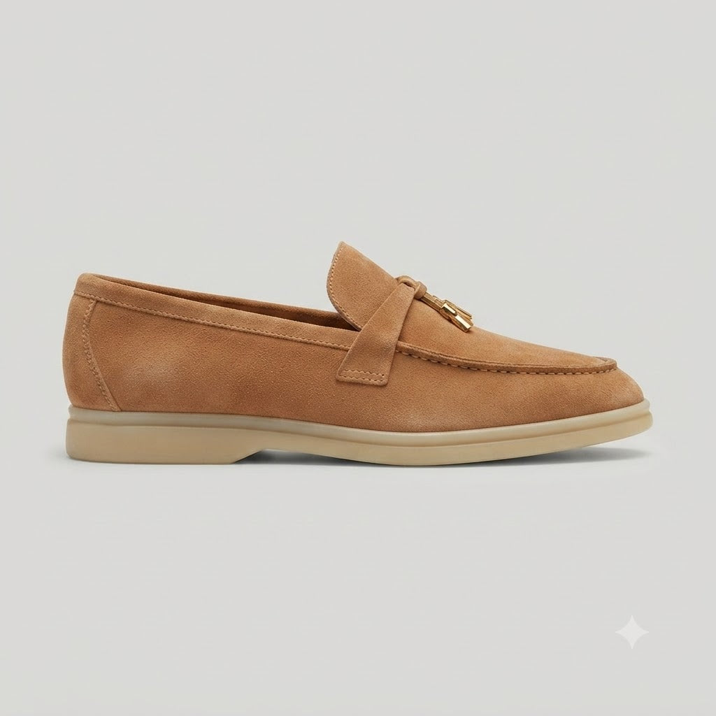 Loro Piana Loafer Charm dark beige