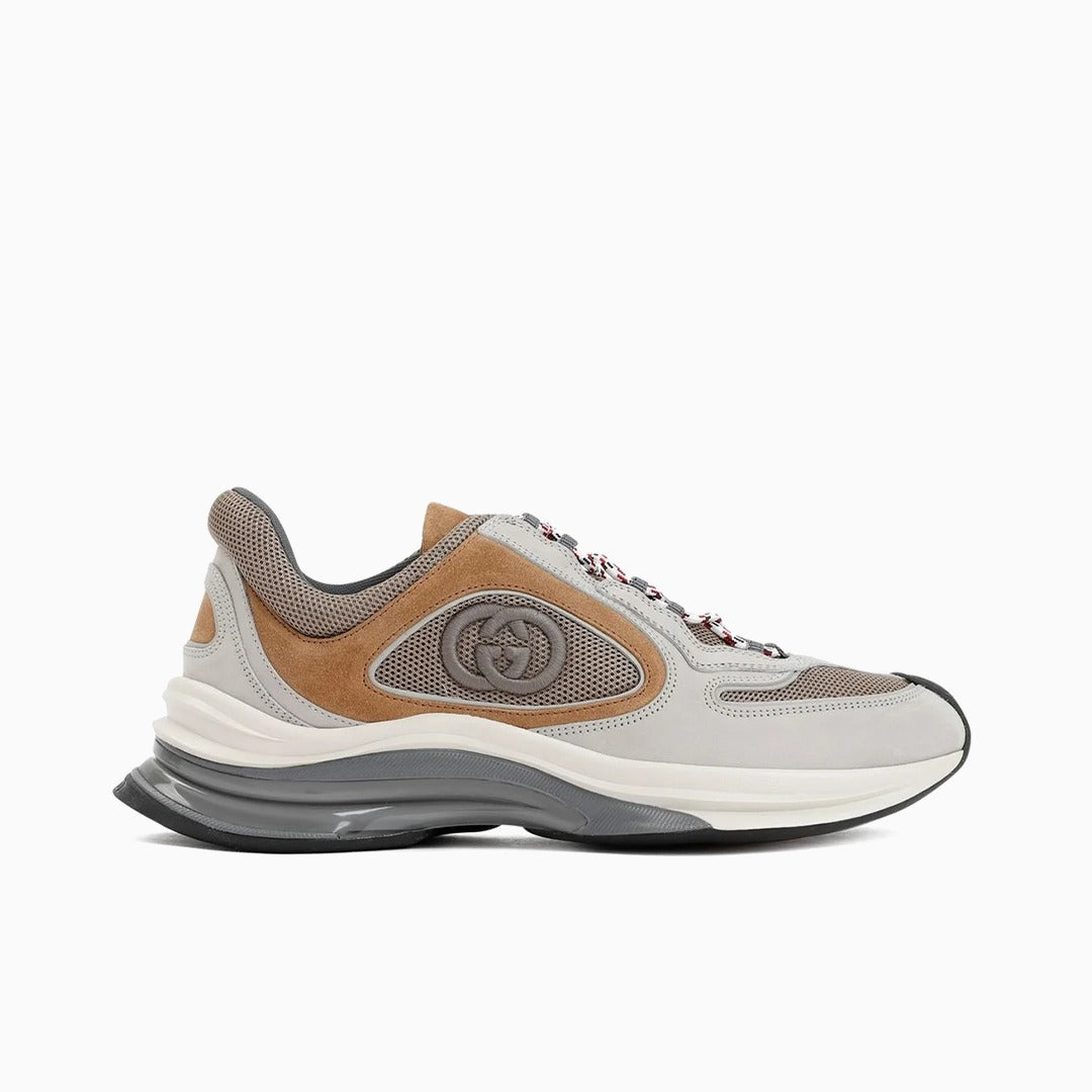 Gucci Run Trainer "Brown Grey"