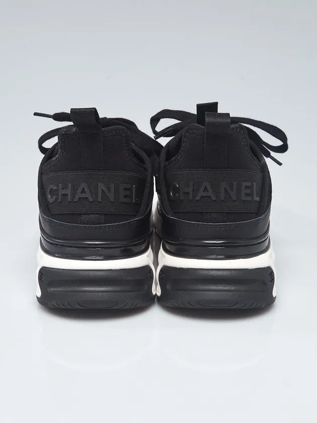 Chanel Wmns Velvet Calfskin & Mixed Fibers Sneaker 'Ivory'