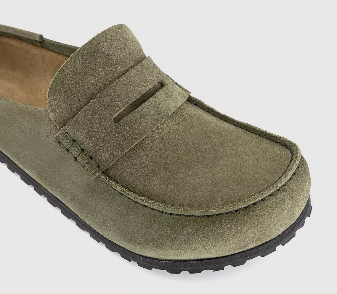 BIRKENSTOCK Naples Wrapped Loafers Thyme