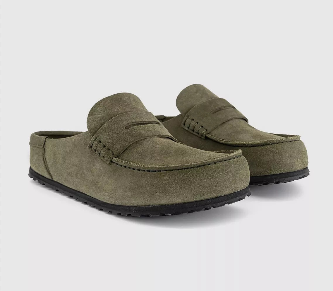 BIRKENSTOCK Naples Wrapped Loafers Thyme