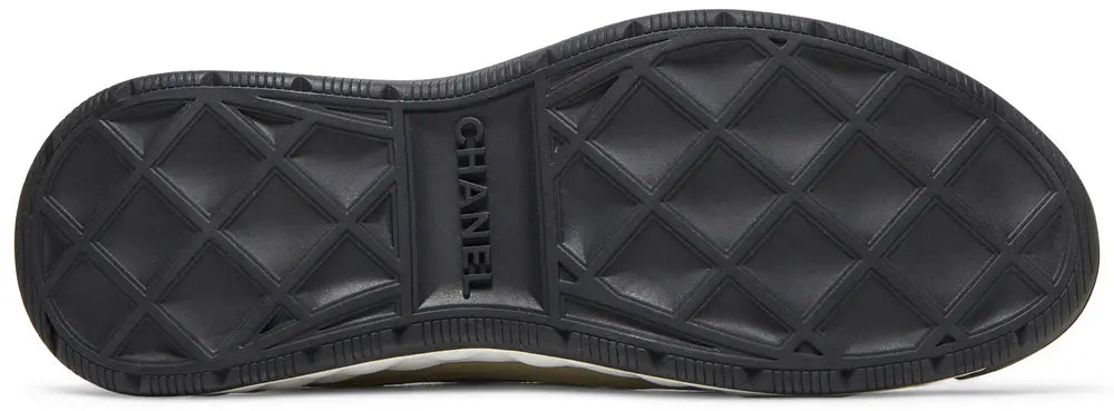 Chanel Wmns Velvet Calfskin & Mixed Fibers Sneaker 'Ivory'