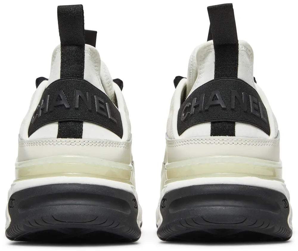 Chanel Wmns Velvet Calfskin & Mixed Fibers Sneaker 'Ivory'