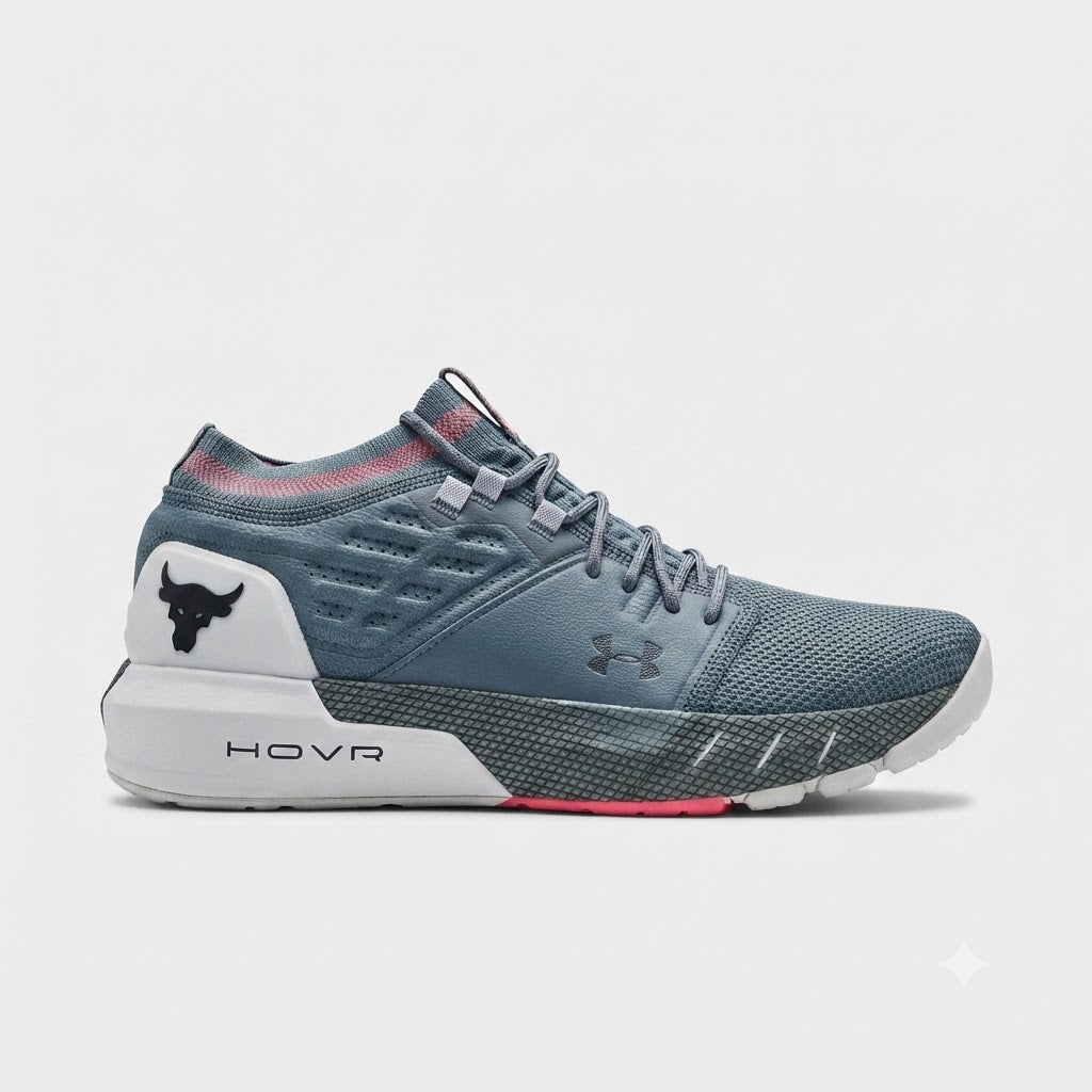 Under Armour Project Rock HOVR Phantom CG Reactor blue in grey