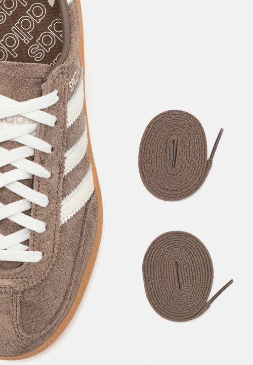 Adidas Handball Spezial Shoes in Brown and Off White light