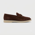 Loro Piana Loafer Charm brown maroon