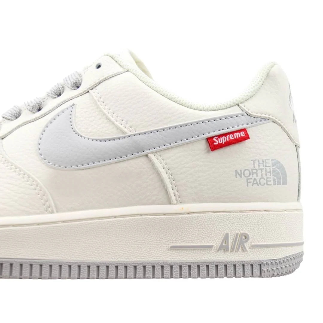 Nike Air Force Supreme x The North Face 1 07 Low Off White Grey