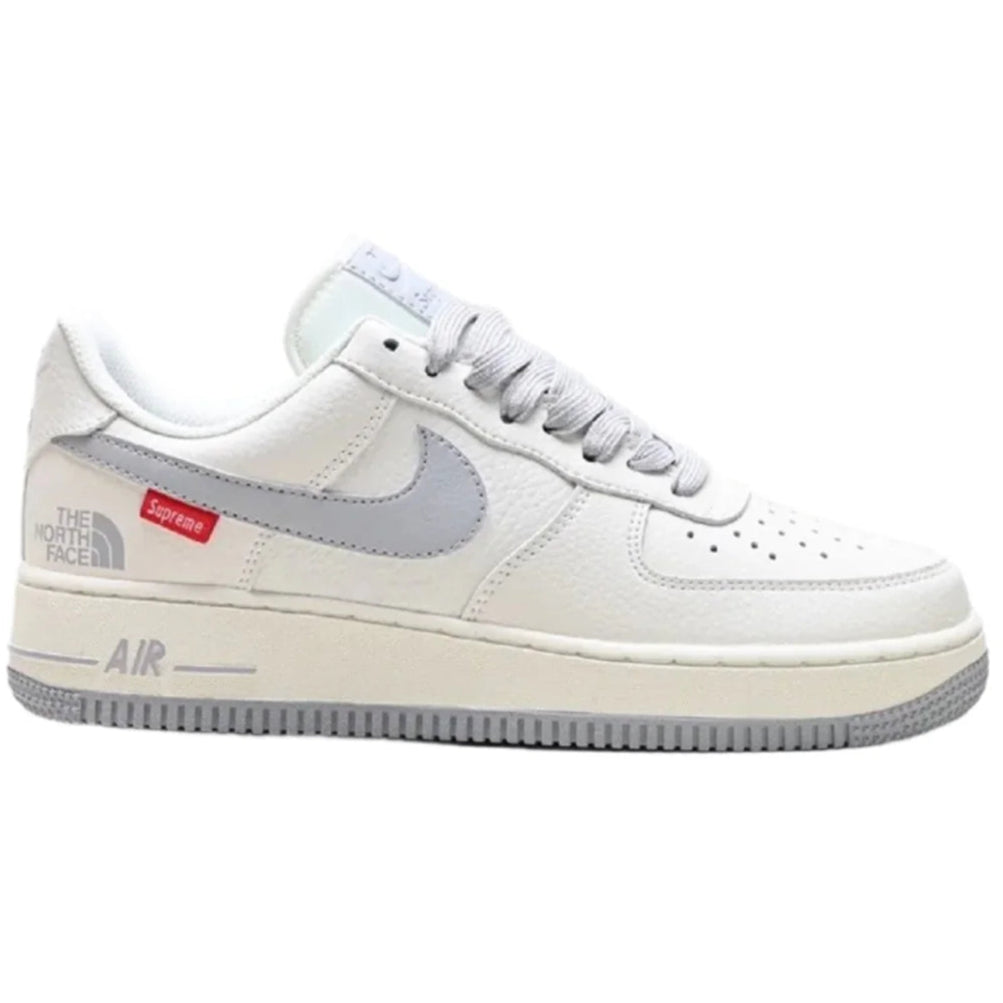 Nike Air Force Supreme x The North Face 1 07 Low Off White Grey