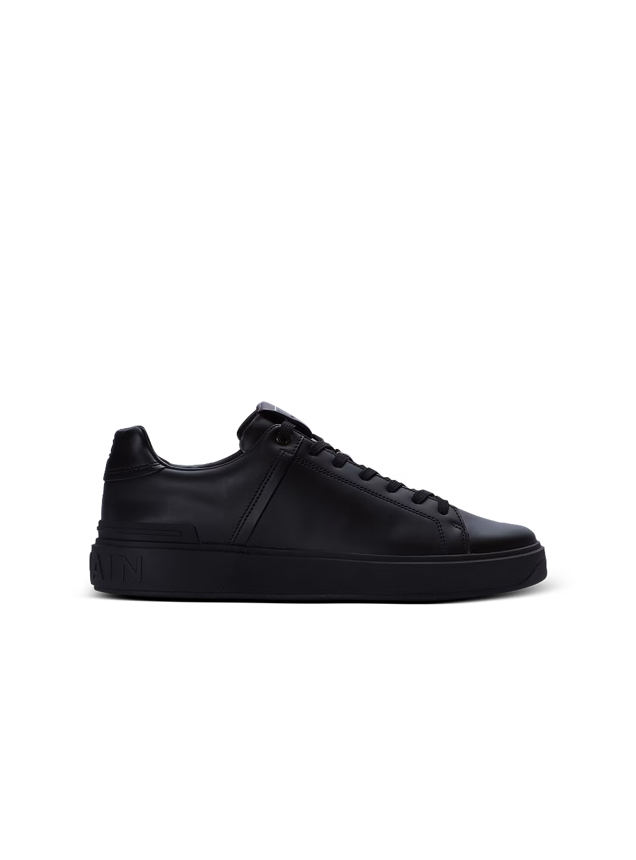Balmain Court trainers in calfskin