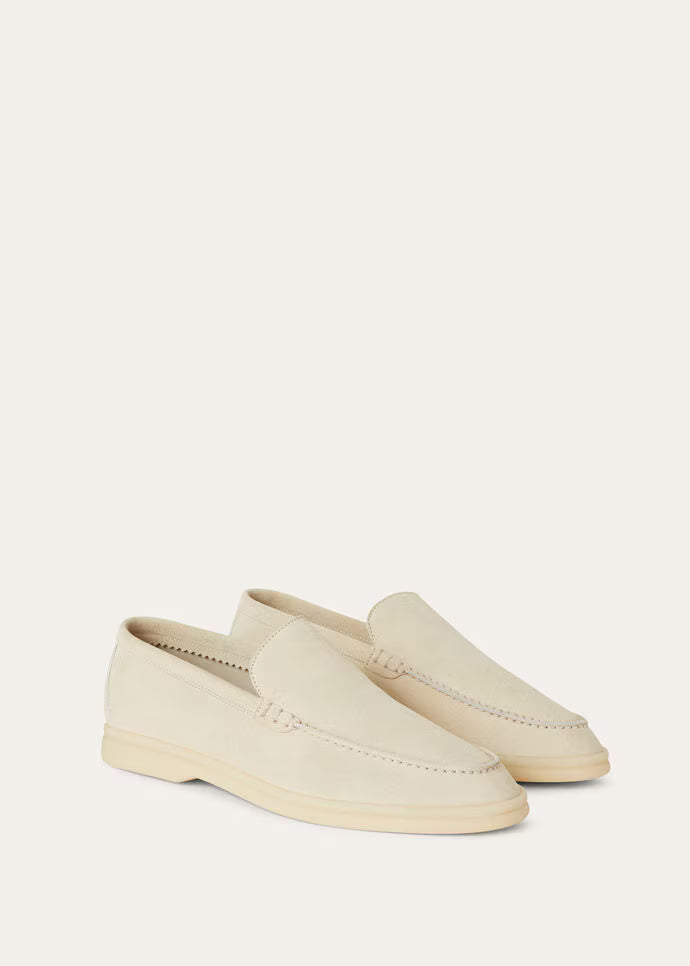 Loro Piana Summer Walk Loafer Beige