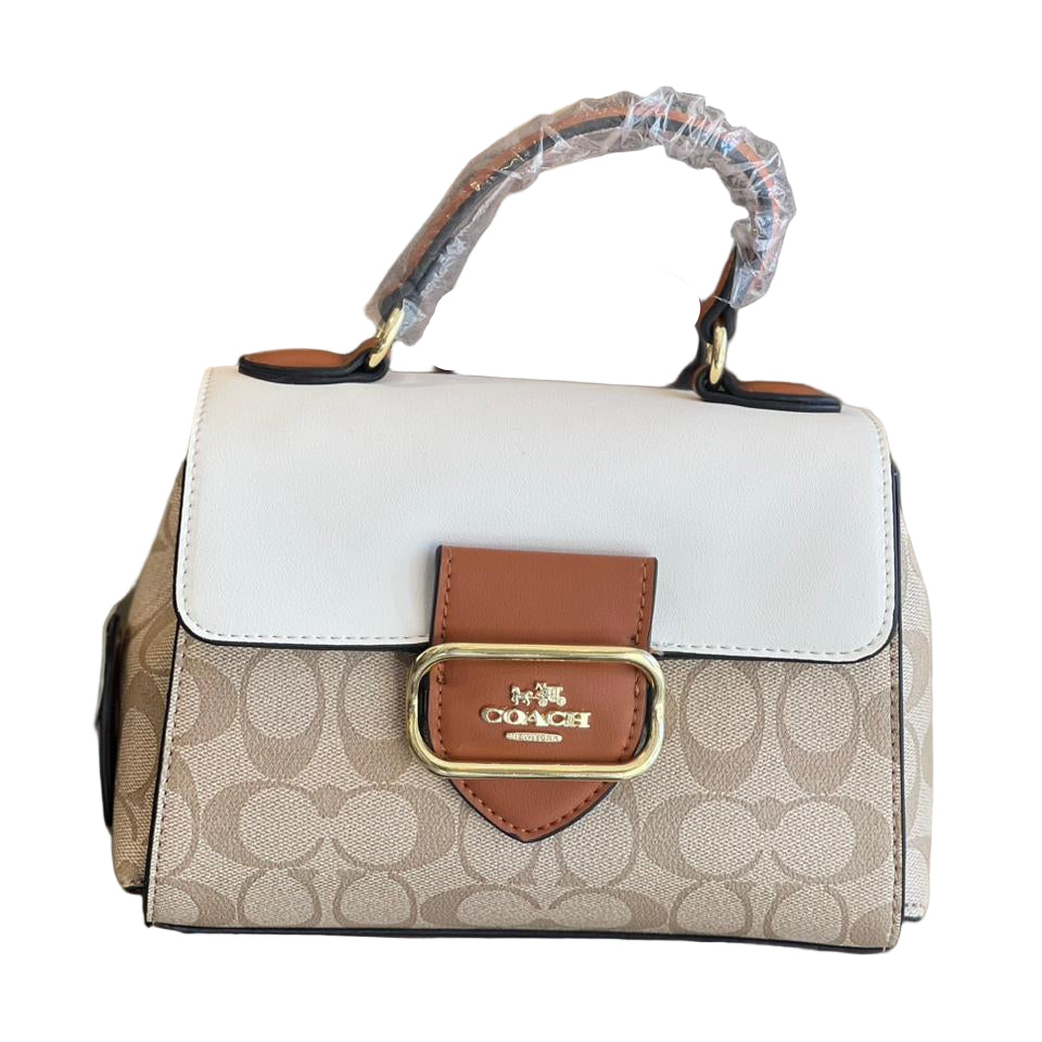 COACH Morgan Top Handle Satchel in Signature