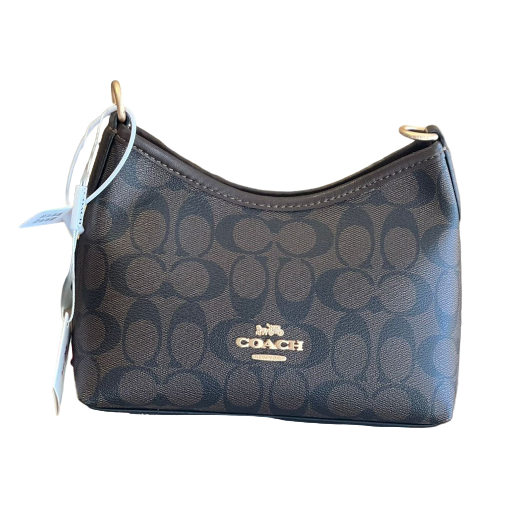 COACH Coated Canvas Shoulder Bag