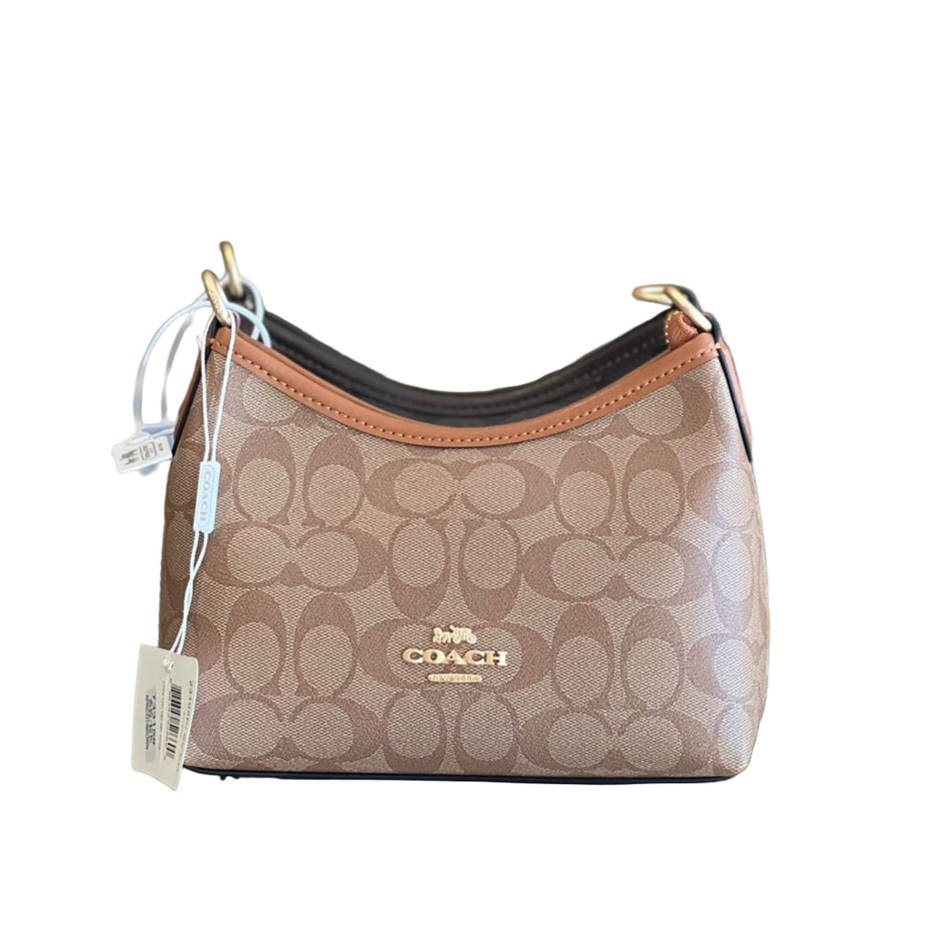 COACH Coated Canvas Shoulder Bag