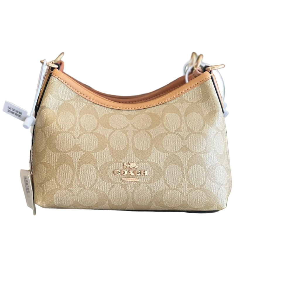 COACH Coated Canvas Shoulder Bag