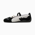 Puma ballerina black white