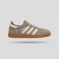 Adidas Handball Spezial Shoes in dark brown and Off White light