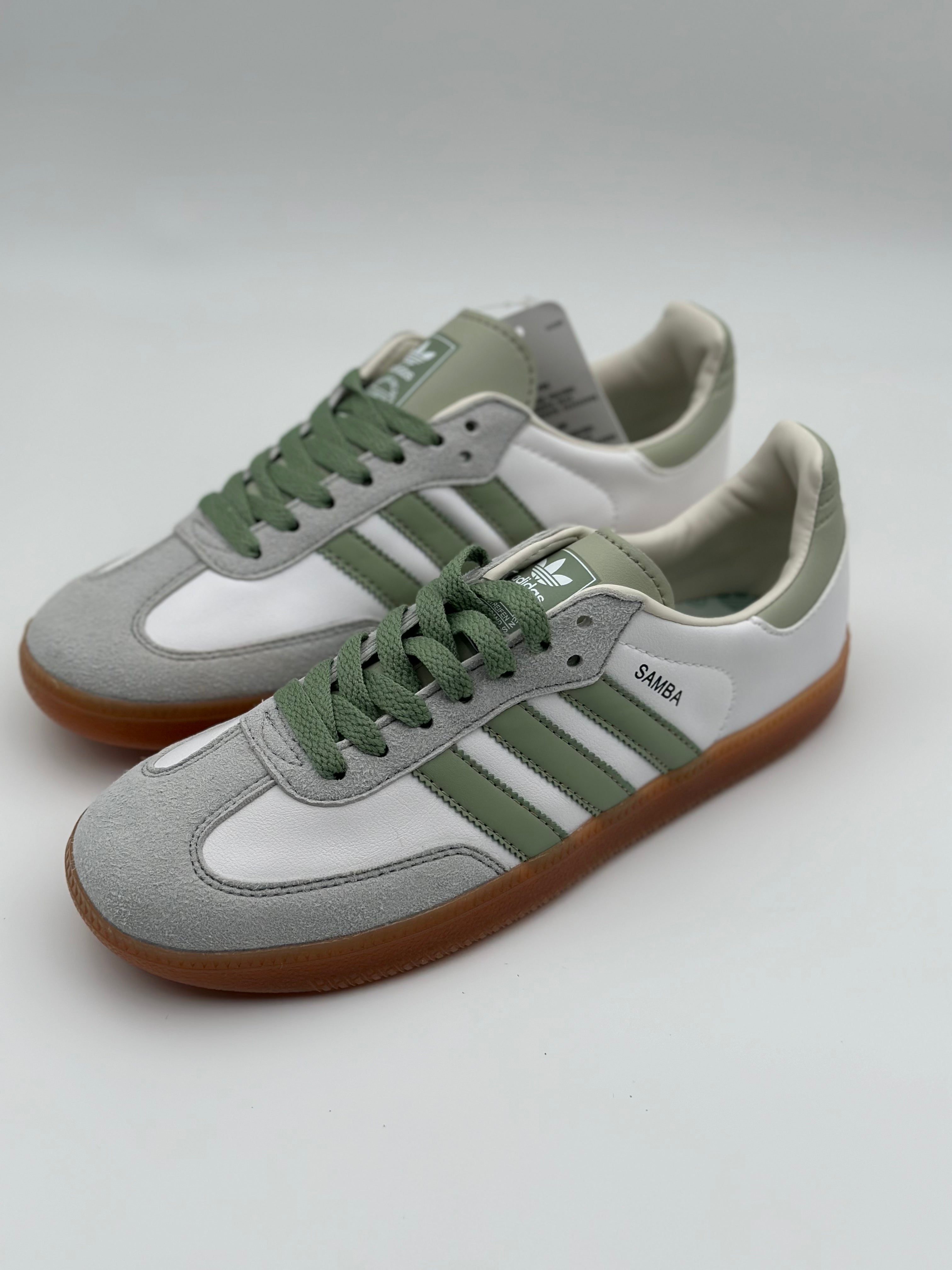 Adidas Samba OG "Silver Green"