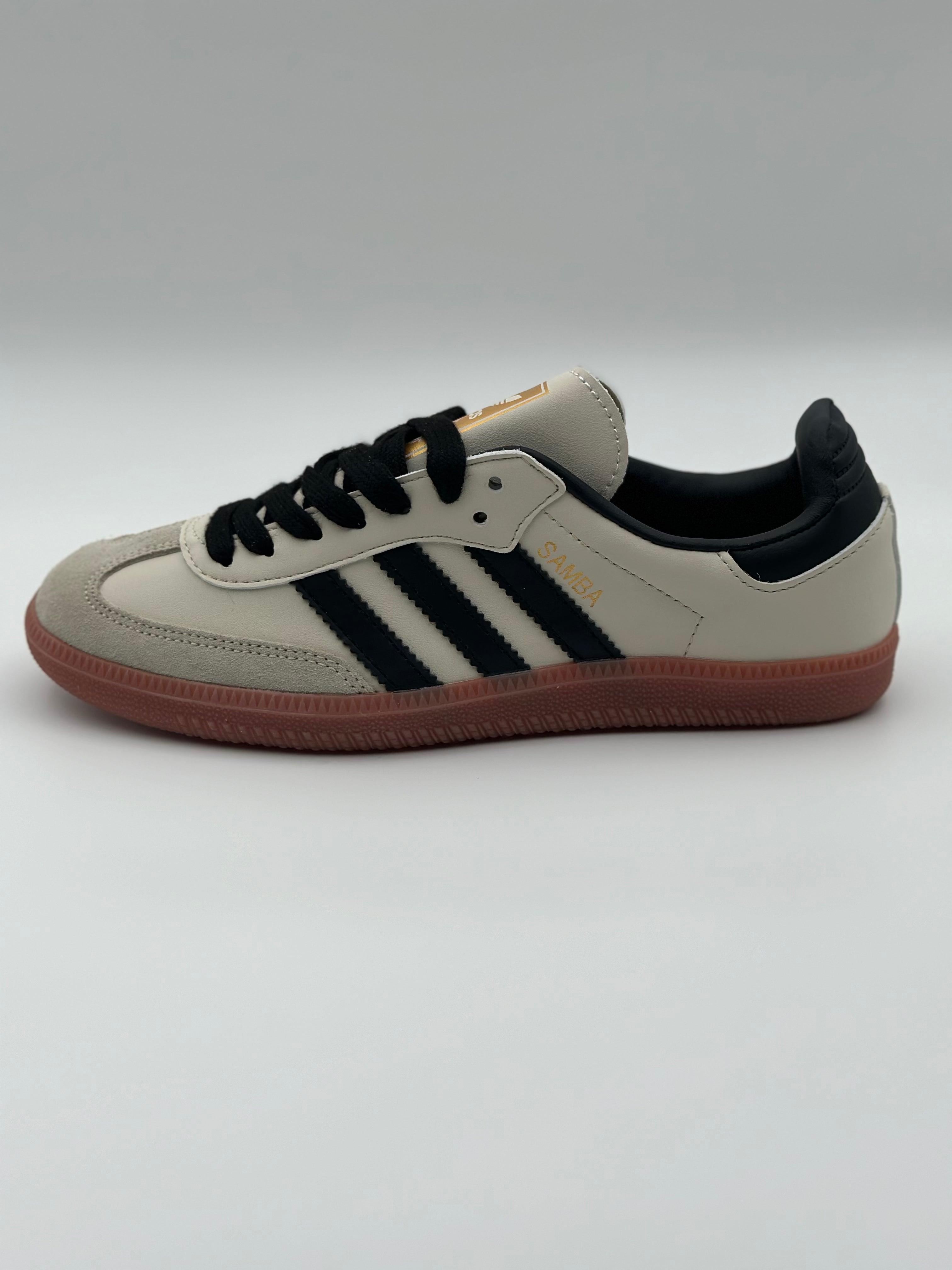 Adidas Samba OG "Cream White/Black/Sand strata"
