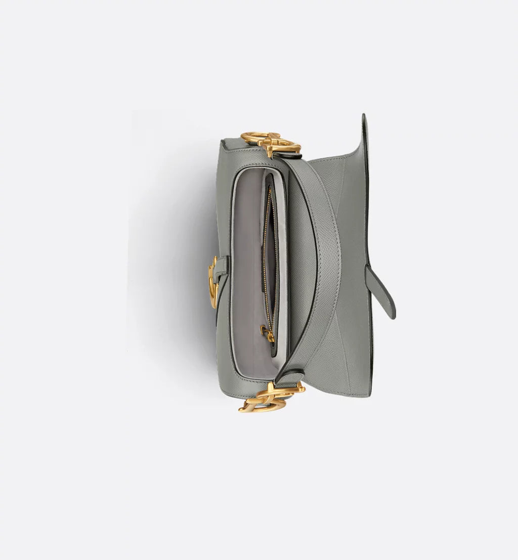 Dior Grey Saddle Bag with Strap