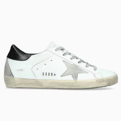 Golden Goose Superstar Sneakers White & White Star
