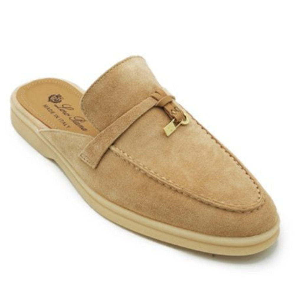 Loro Piana Slipper Charm Beige