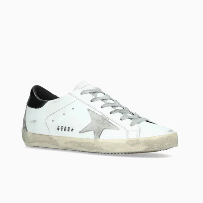 Golden Goose Superstar Sneakers White & White Star