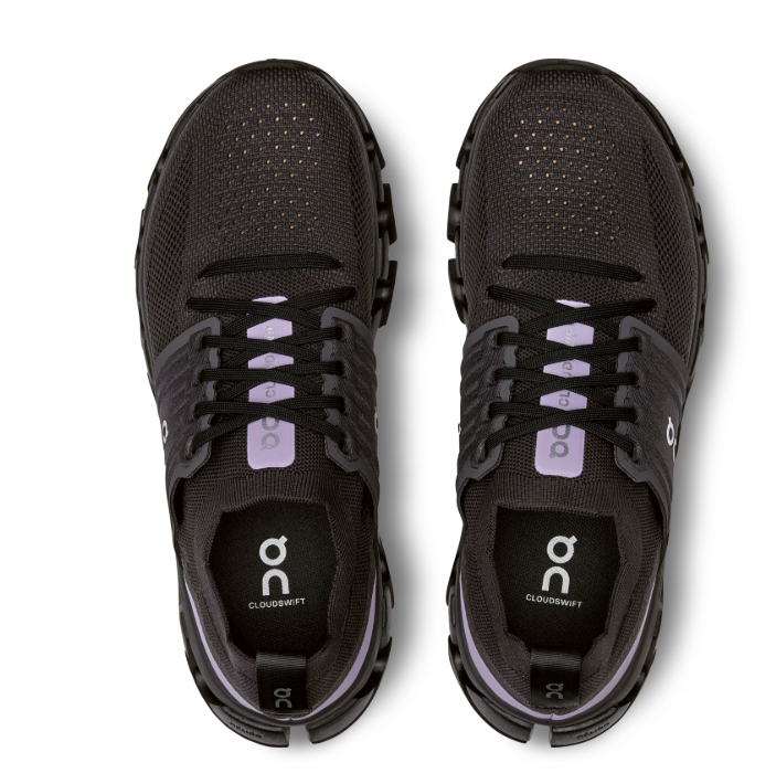 on Cloud Swift 3 Black  Purple