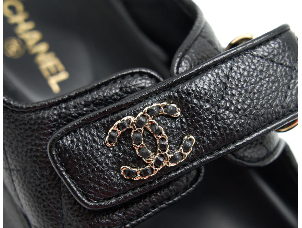 Chanel Dad Sandal Black