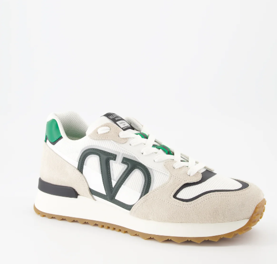 Valentino Vlogo Pace White green