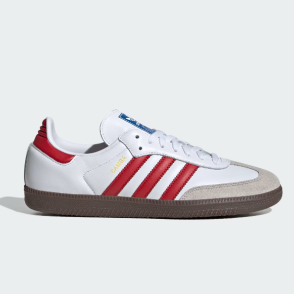 adidas Samba OG White red