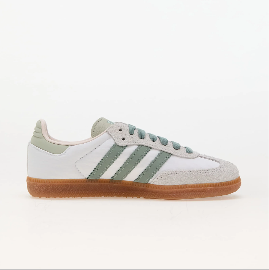 Adidas Samba OG Silver Green Putty Mauve