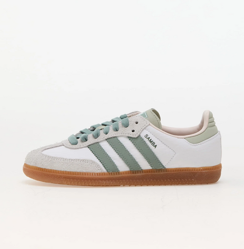 Adidas Samba OG Silver Green Putty Mauve