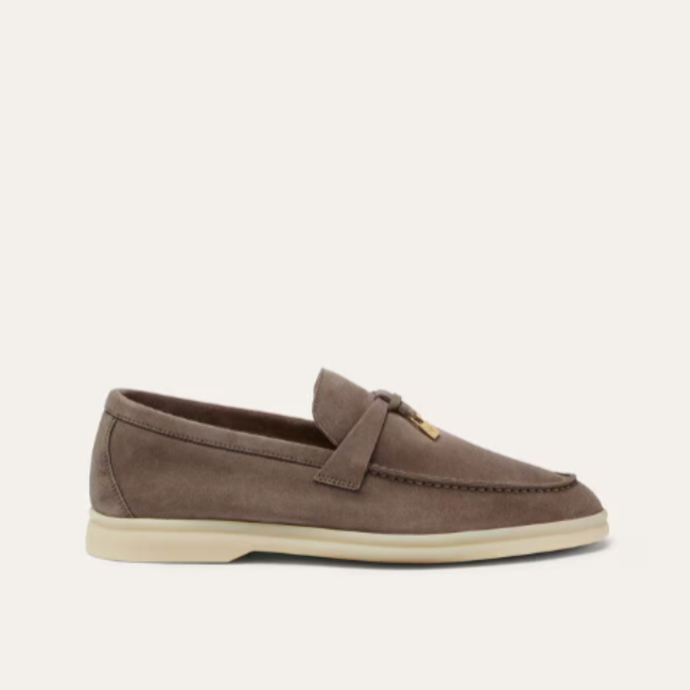 Loro Piana Summer Walk Loafer Brown