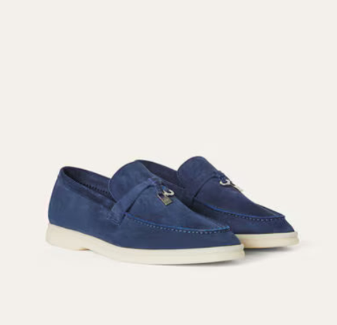 Loro Piana Summer Walk Chams lofer Dark Blue