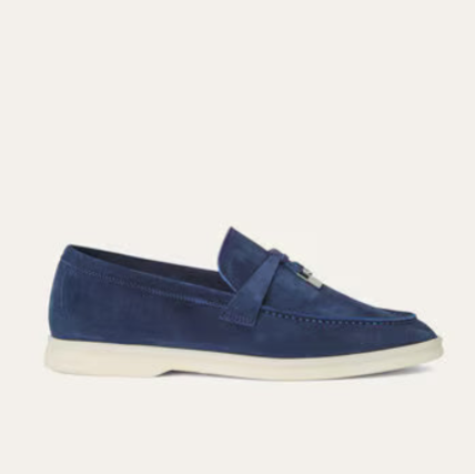 Loro Piana Summer Walk Chams lofer Dark Blue