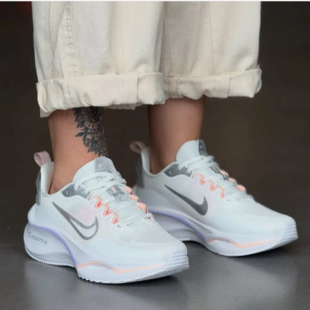 Nike Womens Zoom Fly 5 white pink