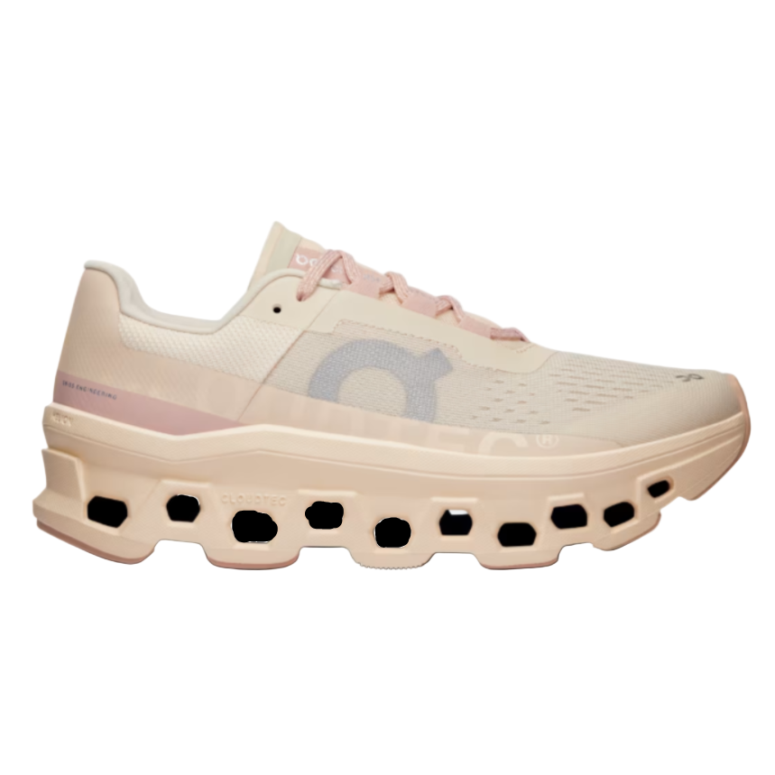 on Cloudmonster Moon Fawn Pink