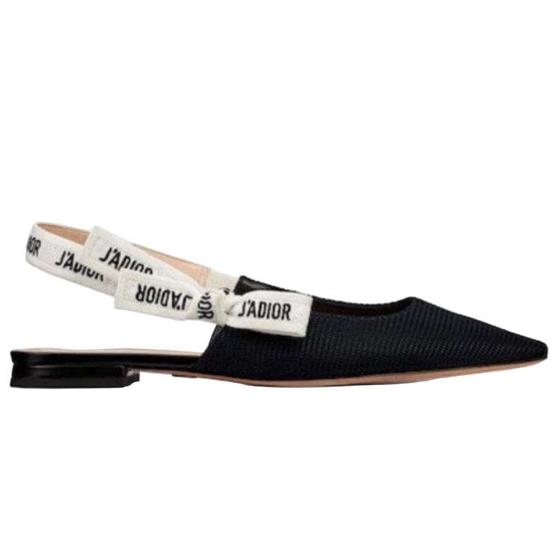 Dior J'Adior Canvas Flat Black