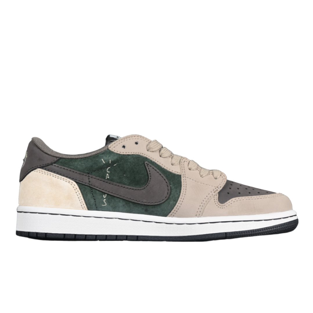 Nike Air Jordan 1 x Travis Scott Unisex Sneaker green beige