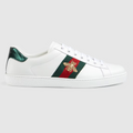 gucci ace sneaker with bee