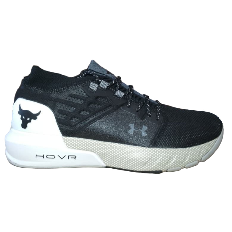 Under Armour Project Rock HOVR Phantom CG Reactor black white gold