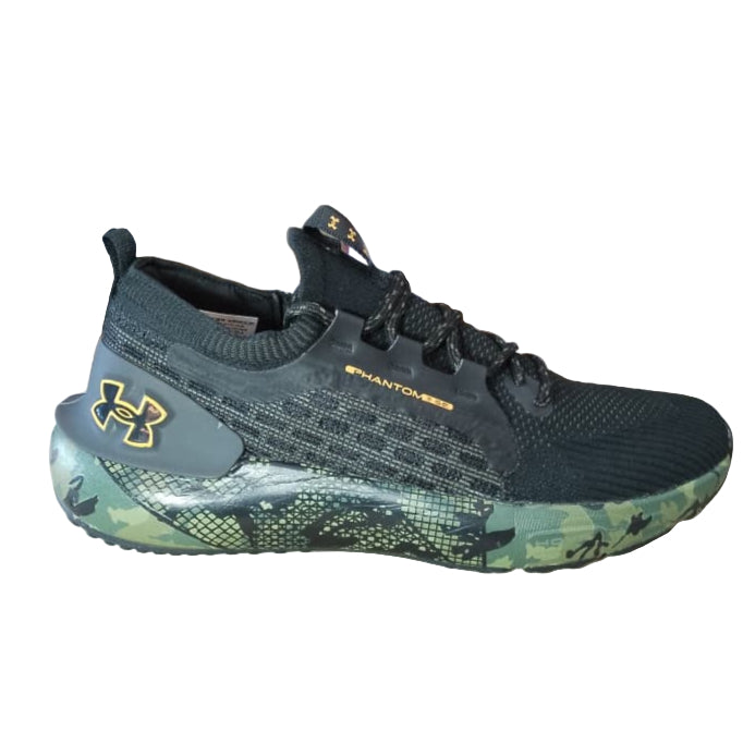 Unde Armour HOVR Phantom 3 SE Printed 'Black Marine Green Camo'