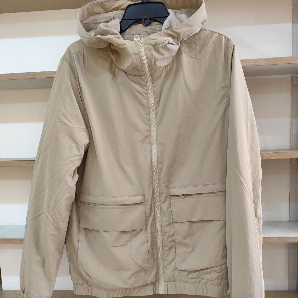 jacket beig with hat
