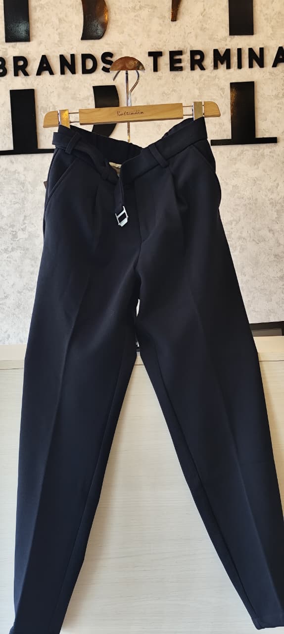 COTTON/LINEN TROUSERS