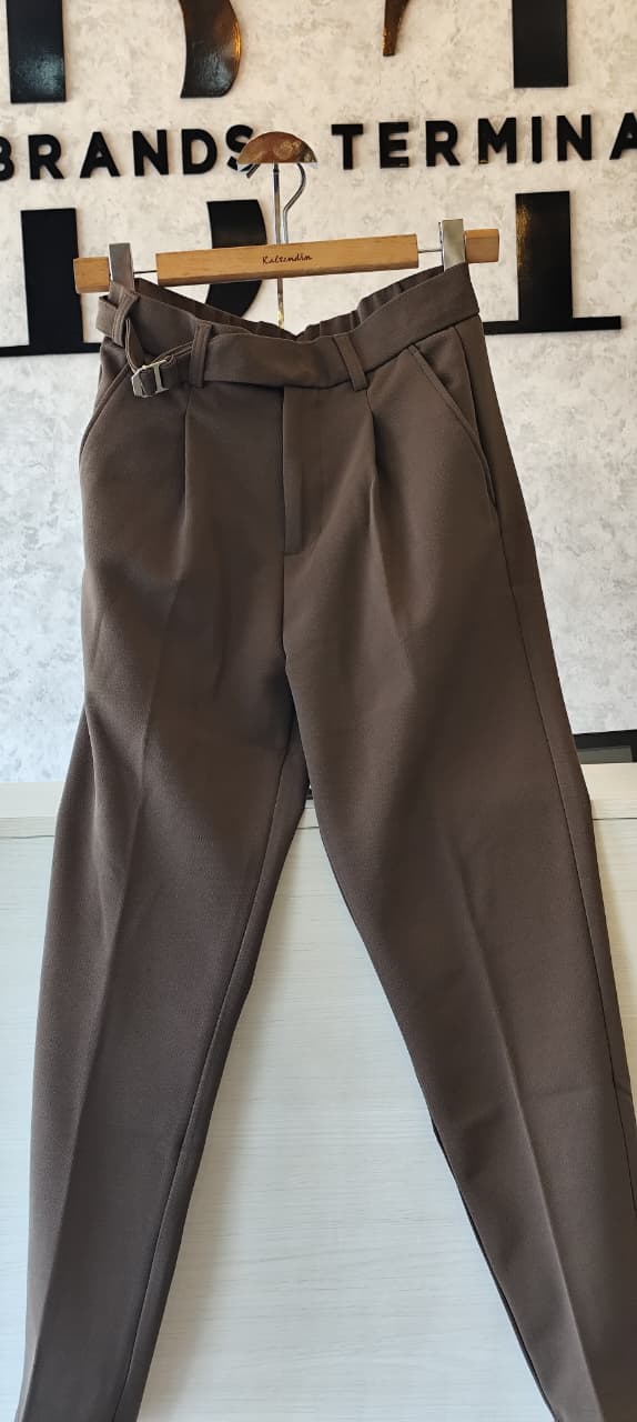 COTTON/LINEN TROUSERS