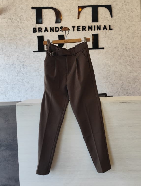 COTTON/LINEN TROUSERS